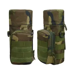 На открытом воздухе бутылка для воды сумка тактическая Шестерня чайник сумка, носимая на поясном ремне или через плечо для армейских