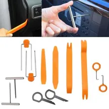 

12PCS Car Repair Tools Radio Door Clip Panel Trim Dash Audio Removal Pry Kit Hand Tools Set For Refit Removal Installation Tools