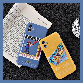 

Super Mario Bros Cosplay Cell Phone Protective Case Anime Adult Lovers Ms Christmas Halloween Gift Phone Case Apply To Iphone