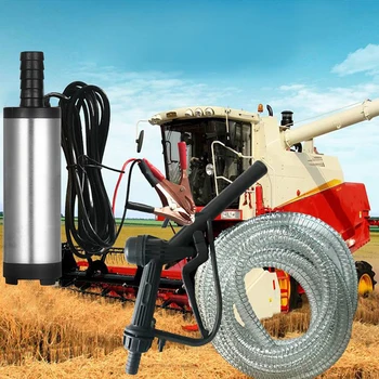 

12L/min 12V 24V DC Electric Submersible Oil Pump For Car Diesel Kerosene Fuel Transfer Water Suction Pump 12 24 V Volt