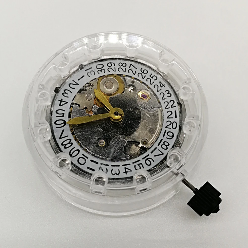 Клон ETA 2824 Замена движения Шанхай механический автоматический механизм отображение даты ремонт часов инструмент серебристый цвет