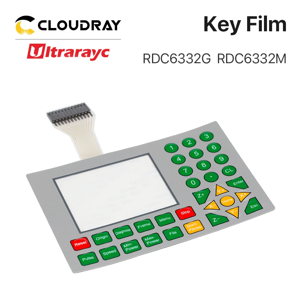 Мембранный переключатель Ruida для Φ RDC6332G RDC6332M RDC6442S RDC6442G пленка ключей|Запчасти