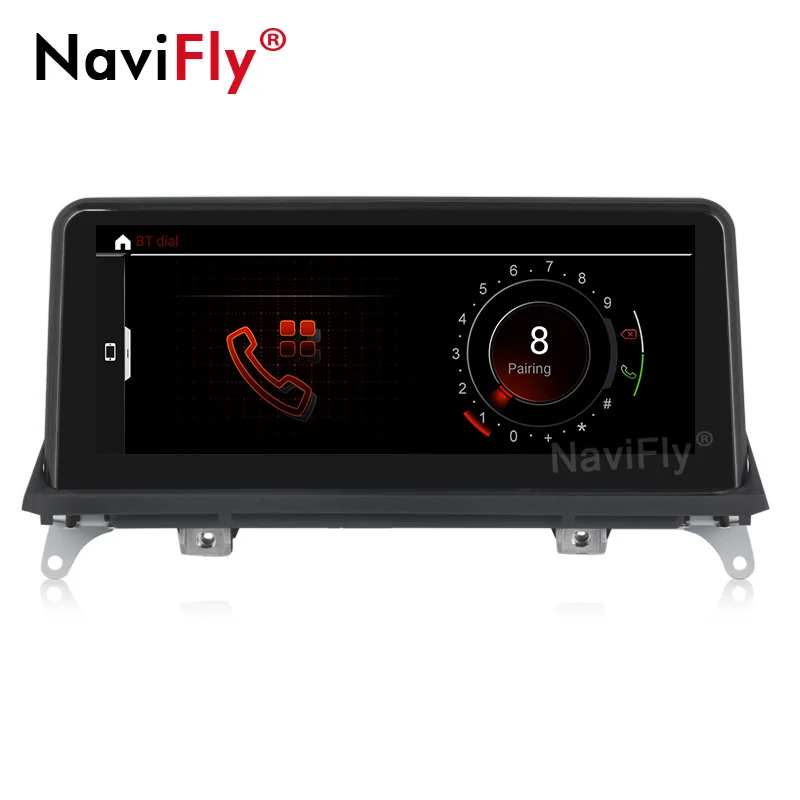 Автомобильный мультимедийный плеер NaviFly 10 25 &quotIPS Android 9 для BMW X5 E70 X6 E71 2007 2013