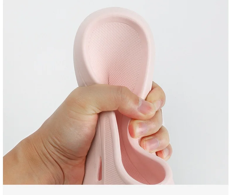 Xioami New summer Bathroom sandals and slippers indoor comfortable non-slip bottom soft thick bottom couple home flip flop