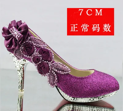 Свадебные туфли; блестящая Великолепная Свадебная обувь для вечеринки; женская обувь на высоком каблуке с кристаллами; пикантные женские туфли-лодочки; серебристая Свадебная обувь - Цвет: Бежевый