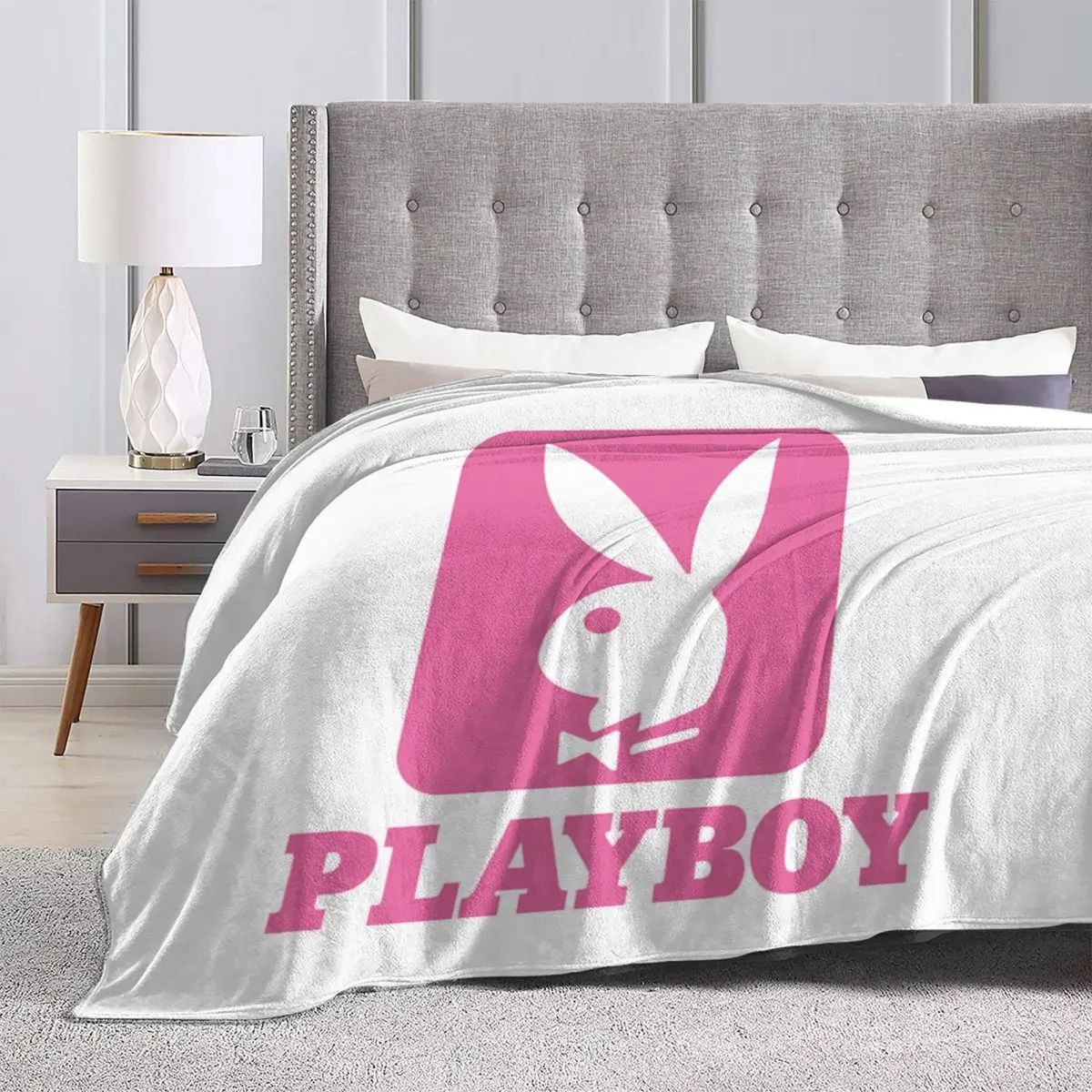 Playboy – couverture de lit, couvre lit, Plaid, couettes, Kawaii, 2899 |  AliExpress