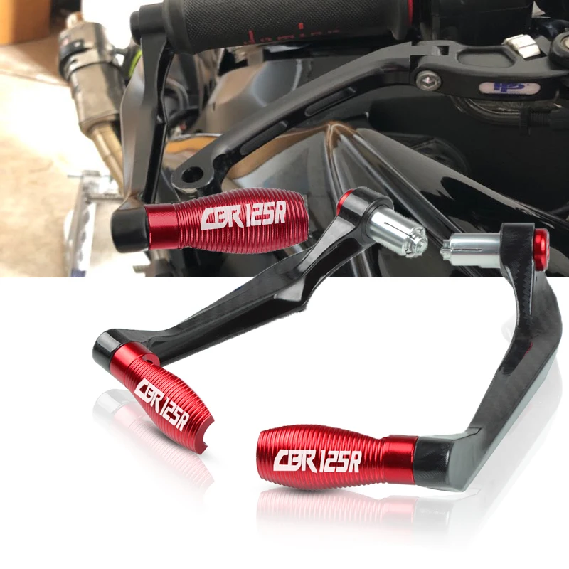 

Universal High Quality 7/8" 22mm Aluminum Motorcycle Handlebar System Brake Clutch Lever Protector Hand Guard FOR HONDA CBR125R
