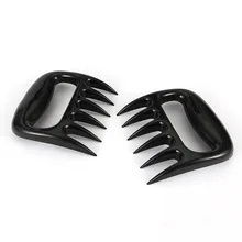 1PCS Bear Claws BBQ Meat Handler Forks Pulled Pork Shredder Claws Carving Shredding Meat Pulled Shredder Food Claws BBQ Tools hoard 2pcs set bear paws claws meat handler fork tongs pull shred pork barbecue tool