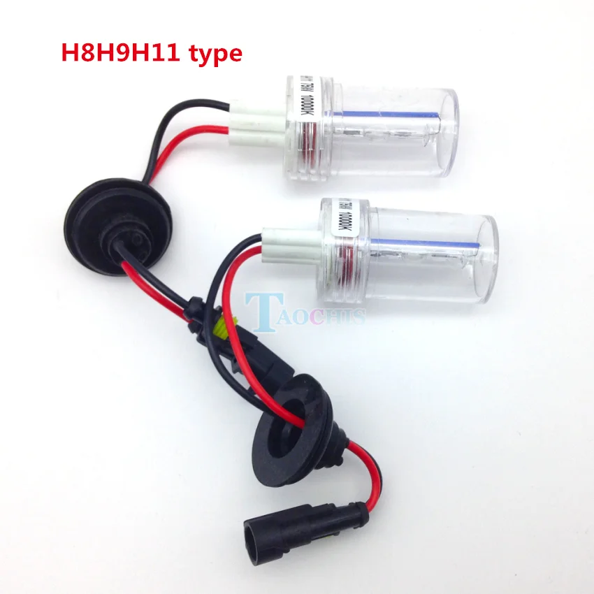 Taochis12V 75W H8 H9 H11 HID Xenon Auto Car Headlight lights Replacement Bulbs after market lamps