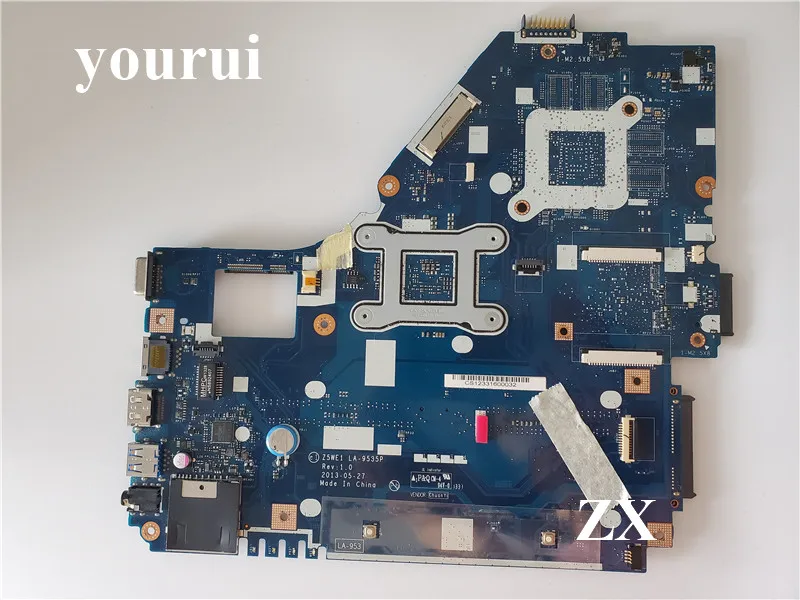 Материнская плата для ноутбука acer aspire e1-570g NV570P Z5WE1 LA-9535P NBMEP11001 NB. MEP11.001 I3-3217U DDR3