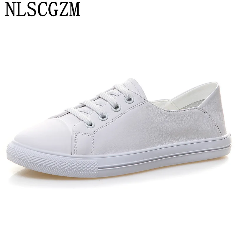 Scarpe Casual In Pelle Casual Es Vulcanizar Los Zapatos Scarpe Da Tennis Donna Snickers Scarpe Da Donna For Ladies Congelnax