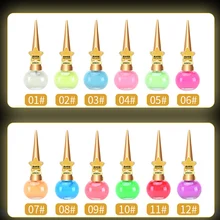 Горячая 14 мл светится в темноте неоновая краска цвет флуоресцентный лак для ногтей светящийся дизайн ногтей маникюр женская обувь t6