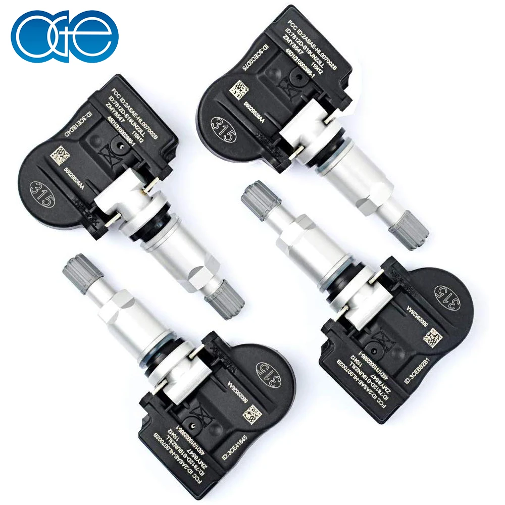4 шт. датчик давления в шинах 56029526AA 315 МГц TPMS для Jeep Grand Cherokee Dodge Caliber Chrysler 300 PT Cruiser Town