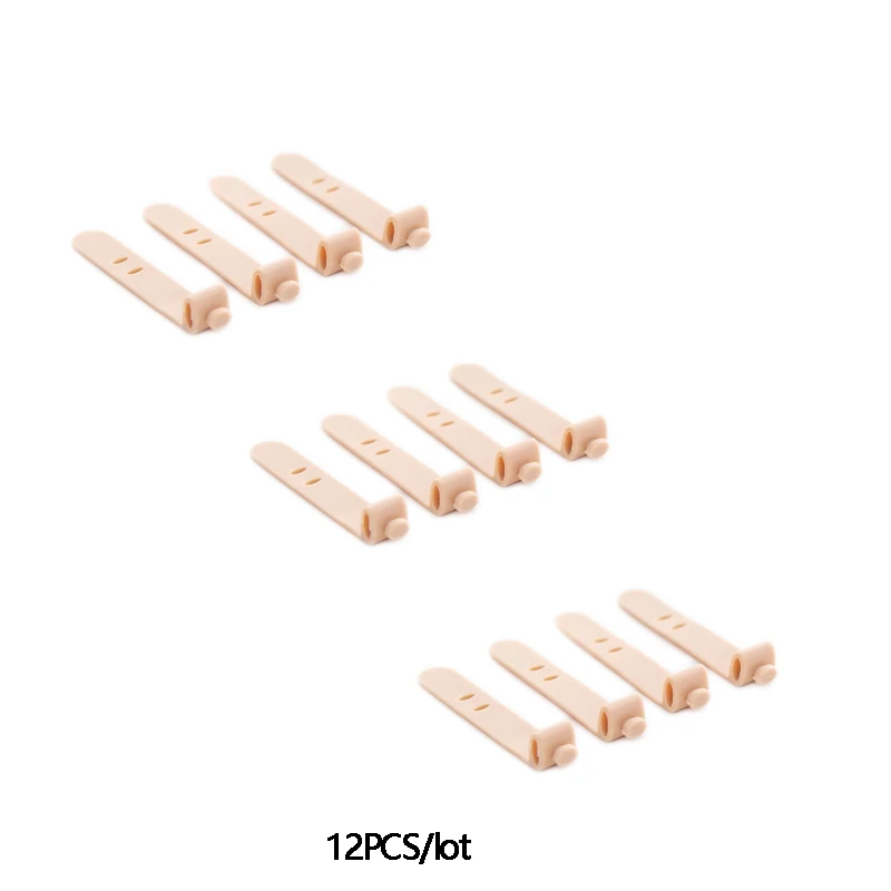 12 шт. держатель кабеля протектор провода намотки фиксированные зажимы Управление организатор кабель для шнур питания наушники USB зарядное устройство кабель для передачи данных - Цвет: Золотой