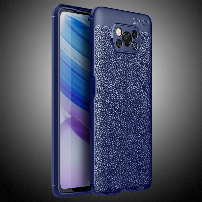 Чехол для Xiaomi Poco X3 чехол M3 C3 F2 Pro мягкие силиконовые корпуса защитный телефона