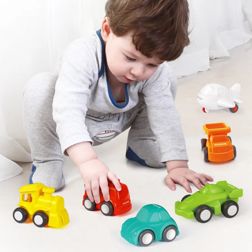 Игрушечный автомобиль, новинка, игрушечный автомобиль, 6 шт. в упаковке, игрушки для малышей, автомобили пуш-ап и ходовые машинки, детская игрушечная машинка, 6,26