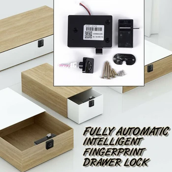 

Fingerprint Lock For Drawer Cabinet Wardrobe Smart Anti-theft Safe Door Lock