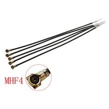 5-шт./лот MHF4 IPX IPEX U.fl Гнездовой Разъем Pigtail 0,81 кабель с одной головкой удлинитель для пайки PCI Wi-Fi карта беспроводной маршрутизатор