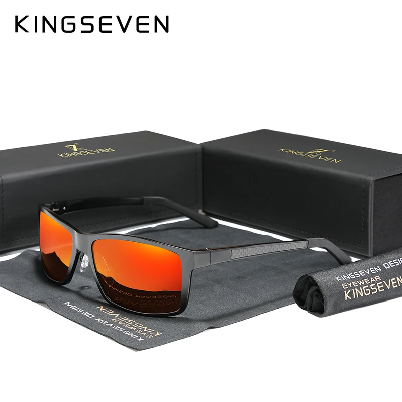 reader sunglasses KINGSEVEN 2020 Men's Sunglasses Aluminum Magnesium Polarized Driving Mirror Eyewear For Men/Women UV400 Oculos purple sunglasses Sunglasses