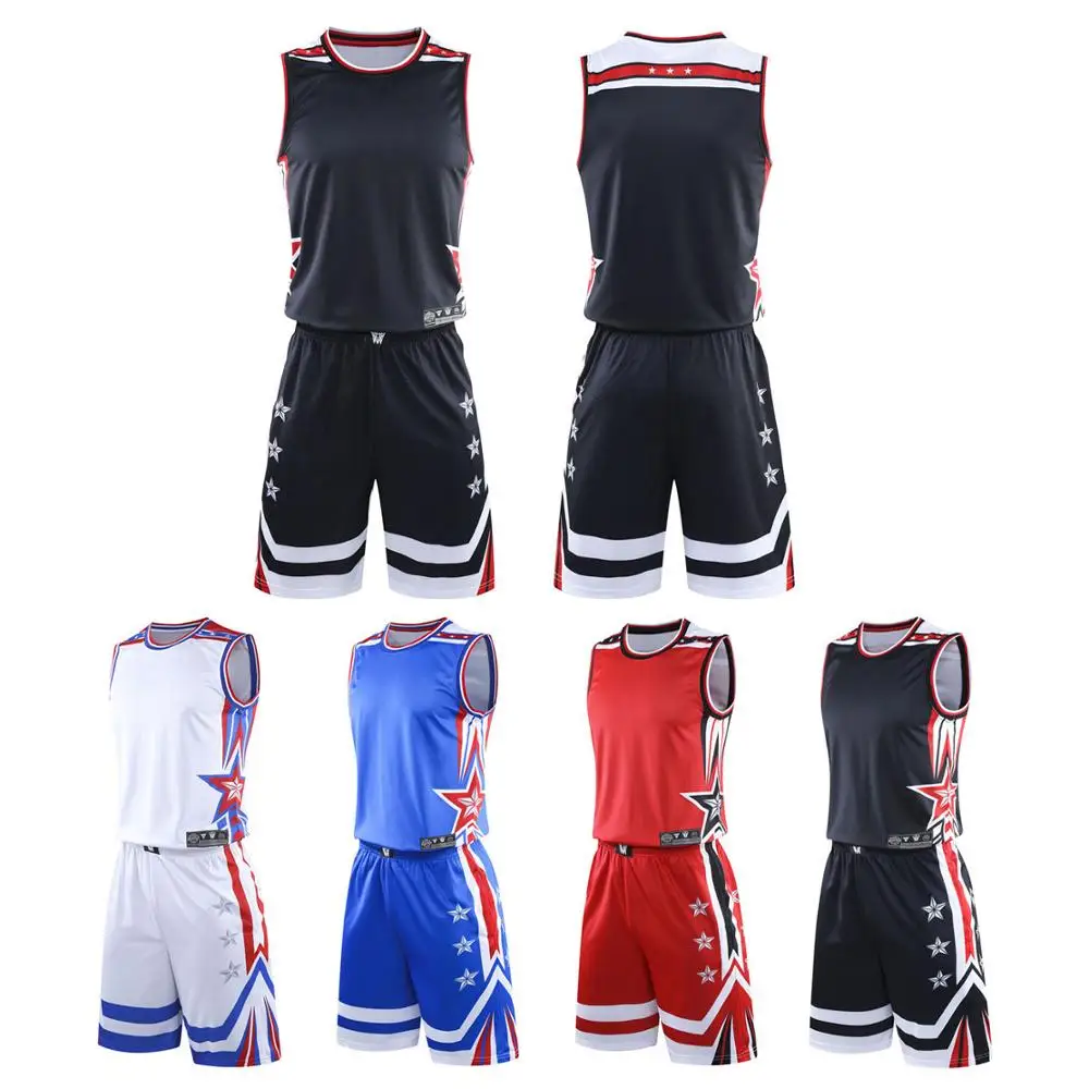 Для мужчин Мужская баскетбольная Jerseys suit Молодежная форма для баскетбола