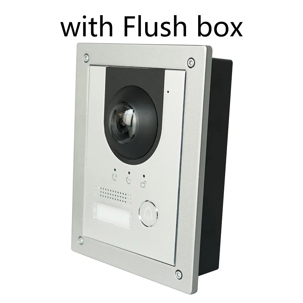 DH logo VTO2202F-P PoE(802.3af) and 2-Wire IP Metal Villa doorbell Door PhonedoorbellIP Video Intercom call to phone app
