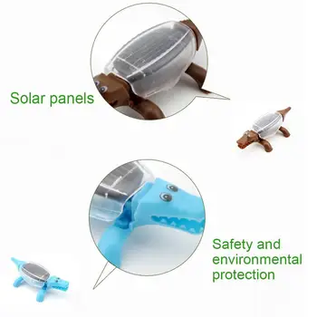 

Solar Powered Insect Popular Solar Beetle Novelty Play Educational Animal Toy Model Kids