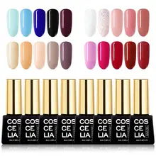 COSCELIA Гель-лак для ногтей Гибридный лак для нейл-арта Полупостоянный УФ-набор гель-лаков для ногтей для маникюра впитывающий лак es