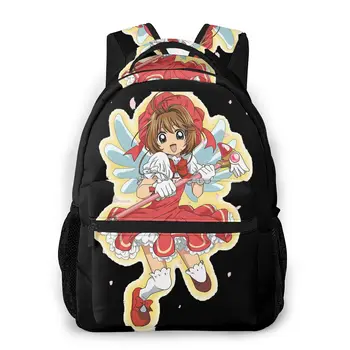 

Card Captor Sakura School Bags Card Captor Beautiful backpack for Men Women