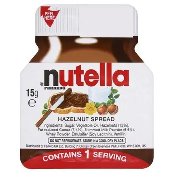

Nutella Individual Portions - 240 x 15g serving
