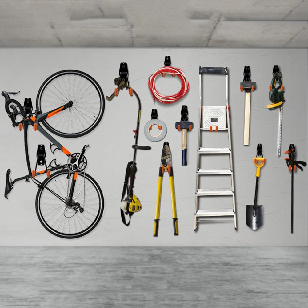 Кронштейн для колес в гараж. Крепление для хранения лыж на стену. Настенное крепление для инструмента. , с крепежом tr04-2. Система хранения велосипедов.