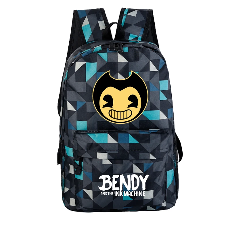 Bendy чернильная машинка школьные сумки рюкзак для ноутбука Mochila Feminina мальчики девочки обратно в школьный подарок день пакет