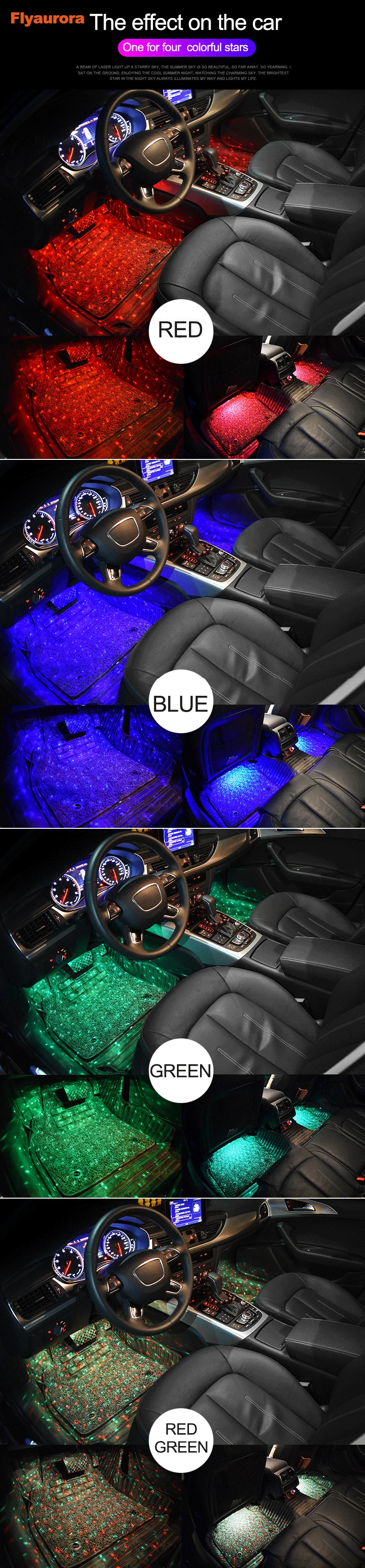 Интерьерный светодиодный неоновый атмосферный светильник для Mazda Mercedes Opel Kia Rio Skoda Octavia Audi peugeot Honda окружающий светильник аксессуары