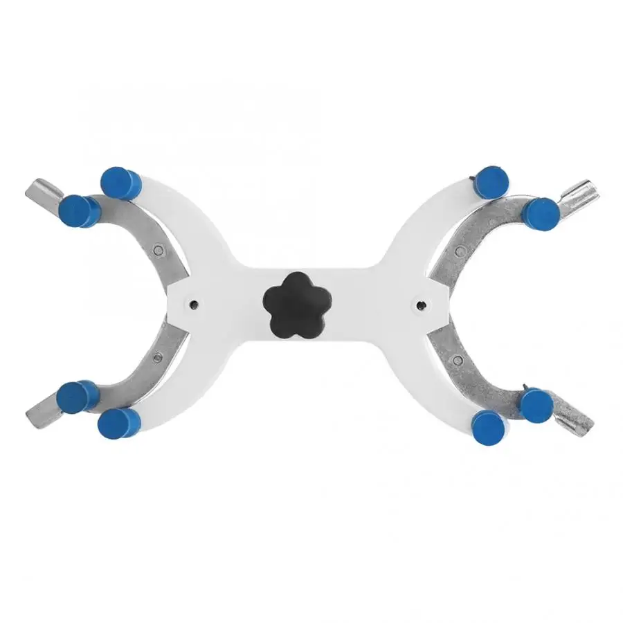 

Laboratory Chemistry Bilateral Iron Burette Clamp Dropper Holder Clip Experiment Fixing Accessory for Laboratory School Factory