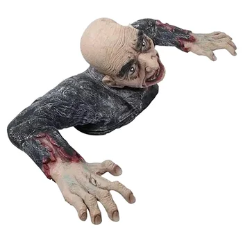 

Crawling Human Zombie Ghost Prop Halloween Decorations Sound Animated Evil Demon Moving Tortured Dead Man Bloody Corpse YU-Home