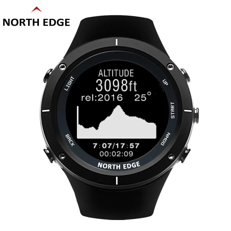

Smart Outdoor Sports Watch Multi-functional Watch North Edge Manufacturers Wholesale Men Heart Rate Table