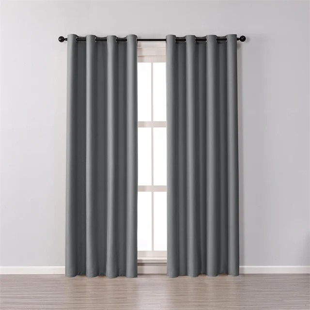 BILEEHOME Modern Blackout Curtains for Bedroom Curtains for Living Room Kitchen Thermal Insulated Window Treatment Home Decor 4