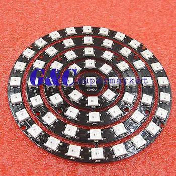 

61 Bit WS2812 5050 RGB LED Driver Development Board diy electronics