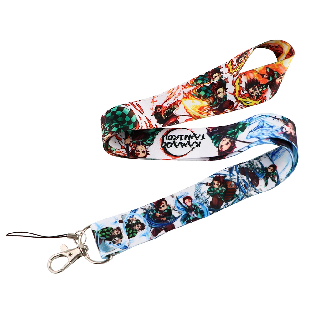 ER1393 Demon Slayer Anime Characters Lanyard Credit Card ID Holder Badge  Student Women Travel Bank Bus Business Card Cover Badge|Badge Holder &  Accessories| - AliExpress