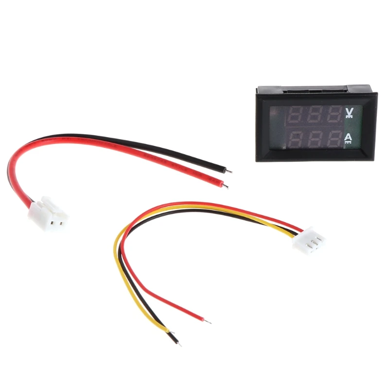 

DC 0-100V 10A Dual LED Digital Voltmeter Ammeter Voltage AMP Power Car Monitor