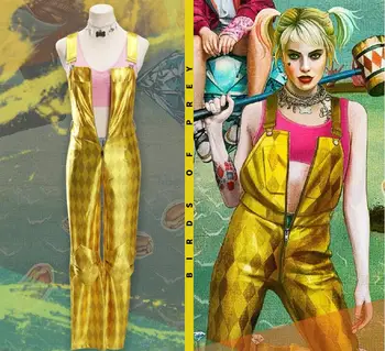 

Birds Of Prey Harley Quinn Costume Cosplay Suicide Squad Batman Halloween Women Jumpsuit Costumes Party Props Suits