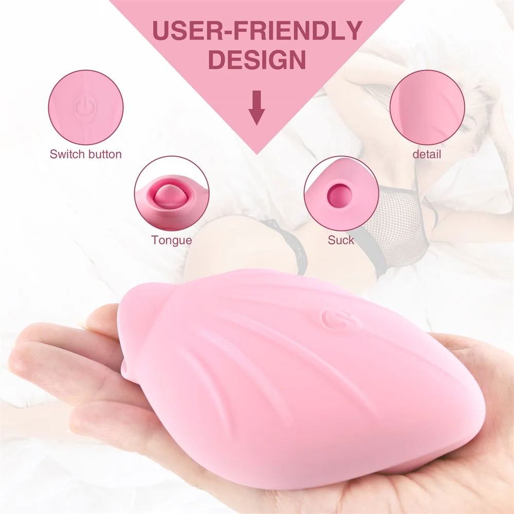 Clitoris Stimulator Sex Toy For Female Sex Vibrator Nipple Massage Lesbian  Nipple Sucking Oral Sex Licking Tongue Vibrating - AliExpress
