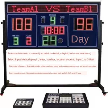 Best Basketball Electronic Scoreboard Scorer LED Linkage Scoreboard 24 Seconds Waterproof Timer Turn Over Scoreboard Scoreboard