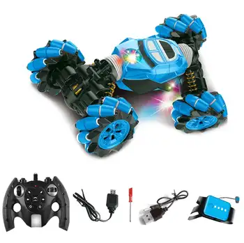 

RC Car 4WD Radio Control Stunt Car Gesture Induction Twisting Off-Road Vehicle Light Music Drift Toy High Speed Climbing RC Car