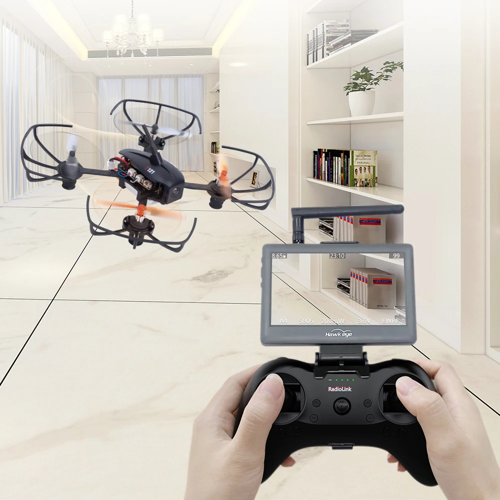 Radiolink F110S v2 Micro FPV мини гоночный Дрон квадкоптер FC для RC образование 110 мм