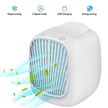 

Mini Humidifier Fan Portable Desktop Cooling Fan Home Office USB Powered Humidifier Low Noise