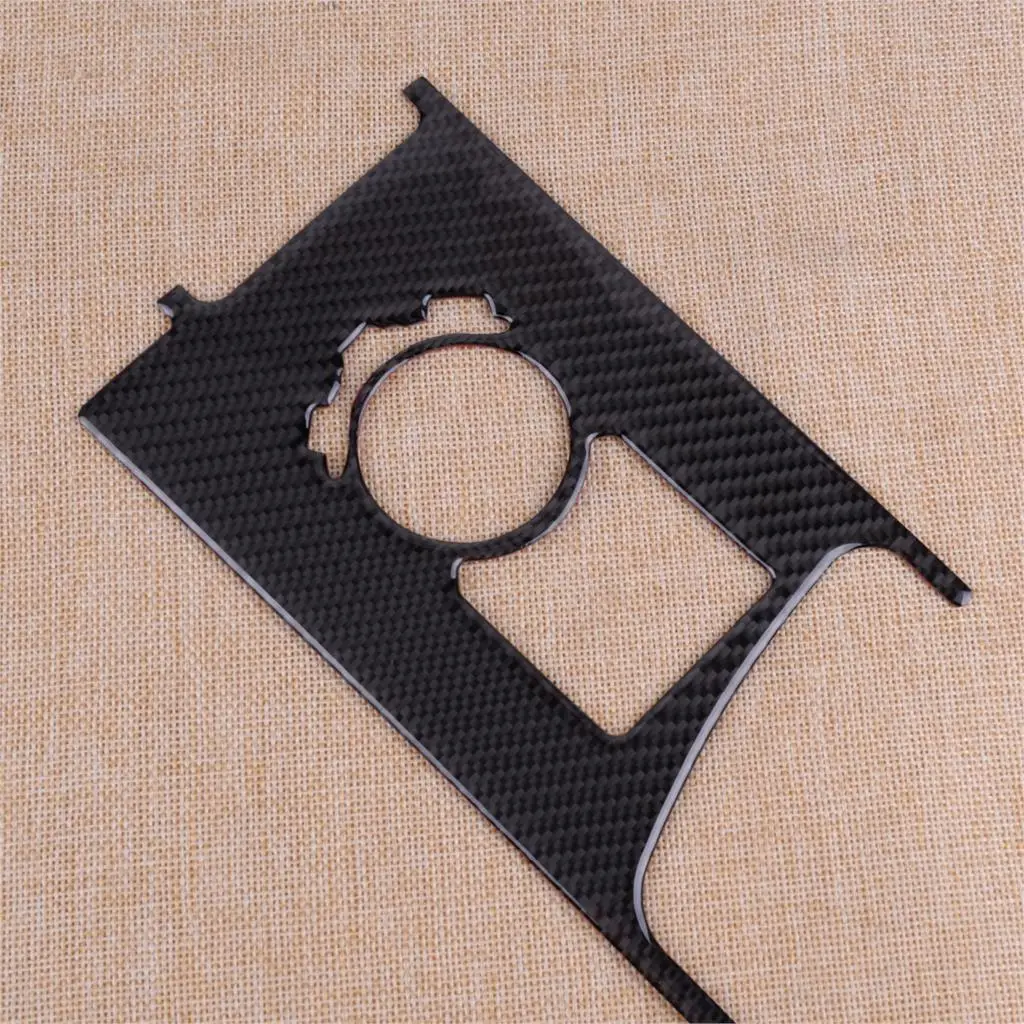 CITALL Plastic Carbon Fiber Texture Gear Shift Box Panel Frame Cover Trim Fit For LEXUS IS250 IS350