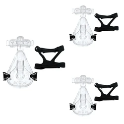 Nasal Mask CPAP Mask Sleep Mask With Headgear For CPAP Machine Connect Hose And Nose Nasal Pillow Mask