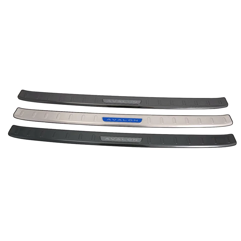 Для Toyota Avalon внешний задний багажник защитная пластина крышка литьевая отделка сталь углеродное волокно Авто Стайлинг Аксессуары