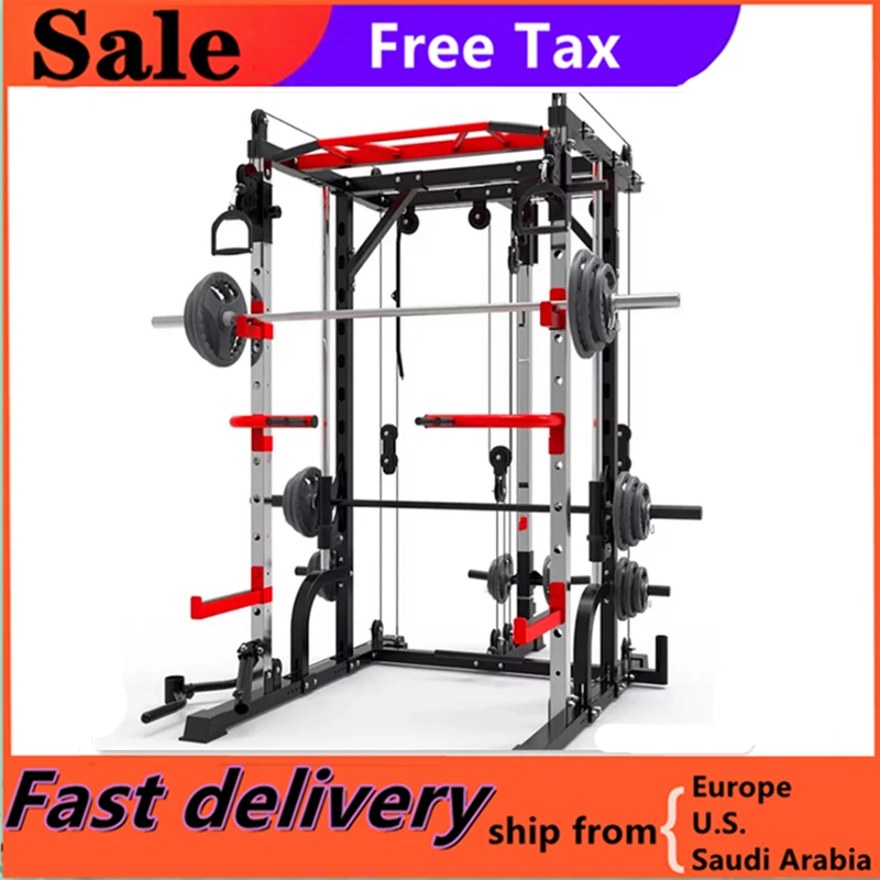 Multi-Functional training rack Home Use Comprehensive Training Fitness Equipment Smith multifunctional training rack