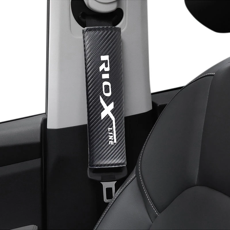2 шт./компл. Накладка для ремня безопасности автомобиля для KIA Rio X line автомобильные аксессуары ремней безопасности крышки плечевая накладка